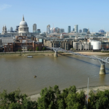 River Thames and St. Paul's Cathedral